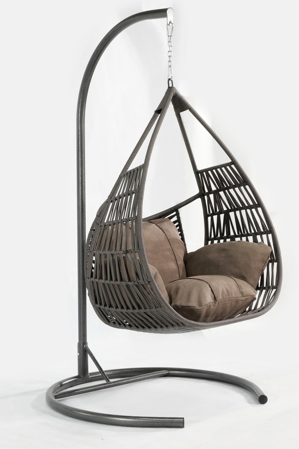 Damla Model Antrasit Hamak Bahçe Salıncağı Antrasit Minder