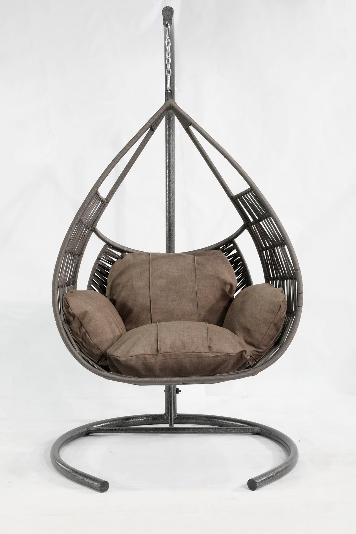 Damla Model Antrasit Hamak Bahçe Salıncağı Antrasit Minder