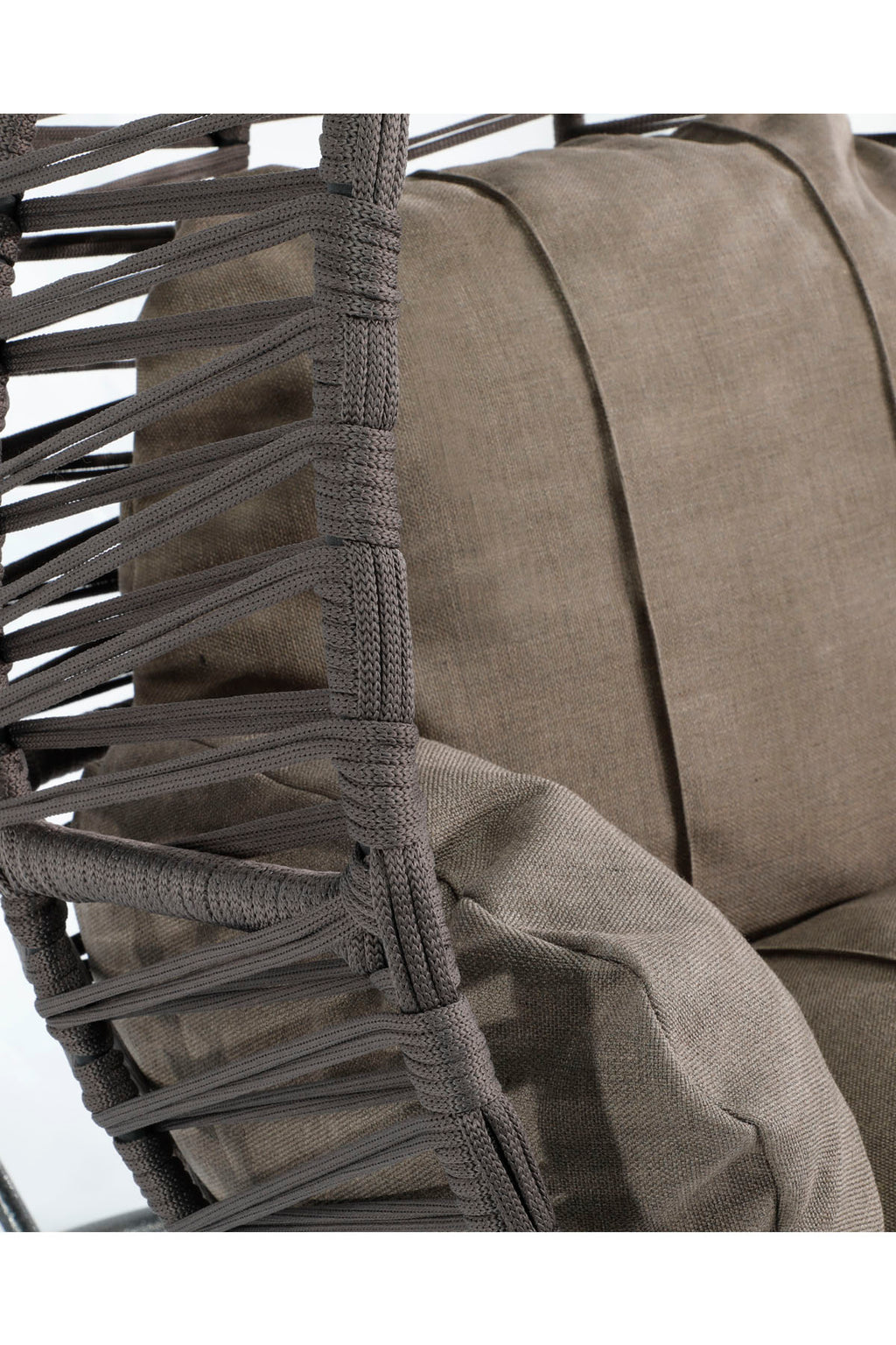 Fındık Model Antrasit Hamak Bahçe Salıncağı Antrasit Minder