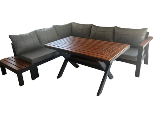 8  Kişilik Köşe Bahçe Takımı