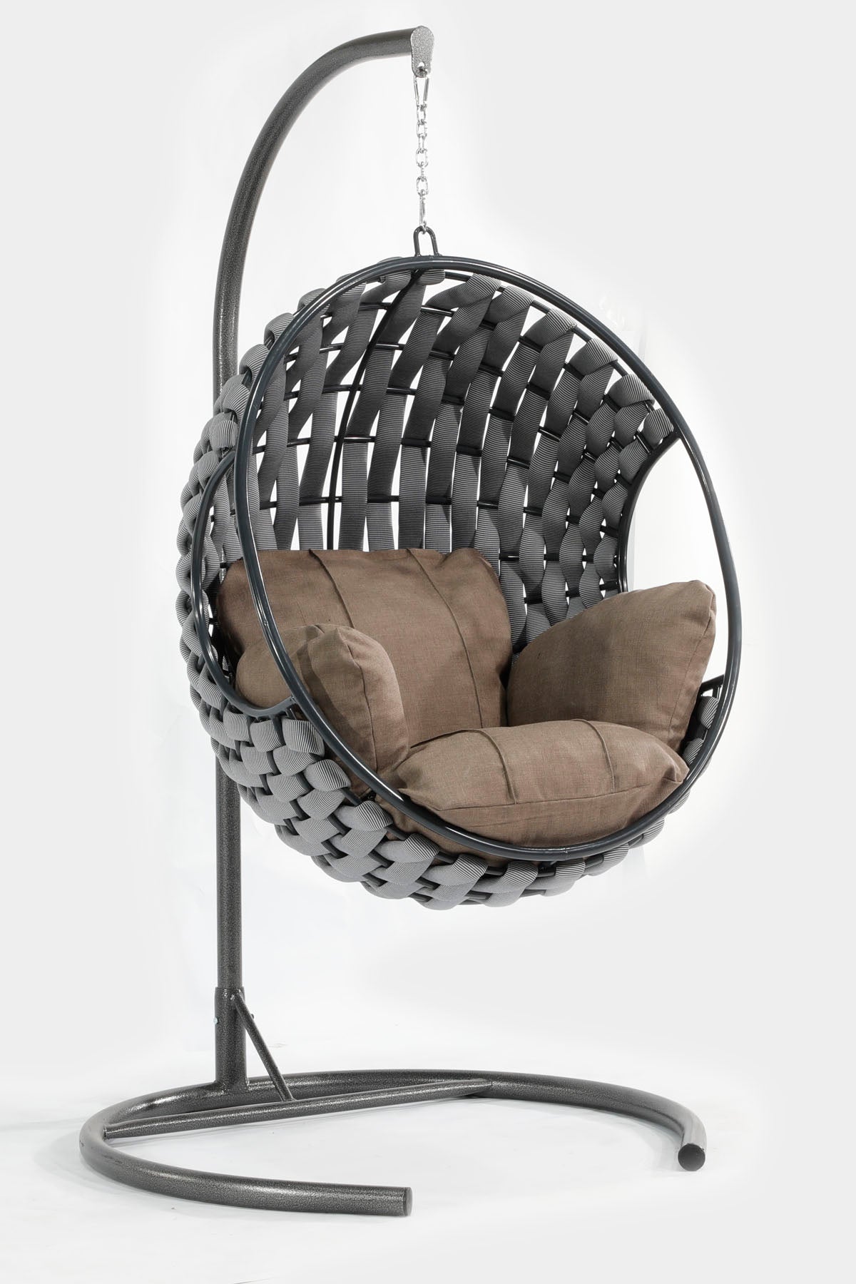 Apple Model Antrasit Hamak Bahçe Salıncağı