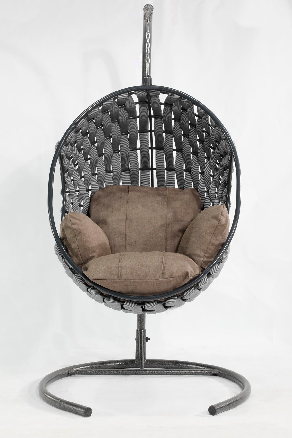 Apple Model Antrasit Hamak Bahçe Salıncağı