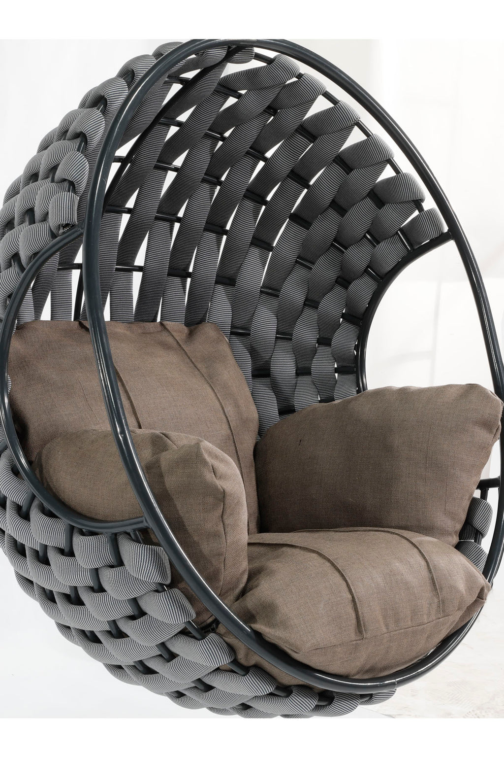 Apple Model Antrasit Hamak Bahçe Salıncağı